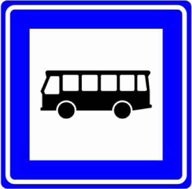 Verkeersbord L3: Bushalte / tramhalte