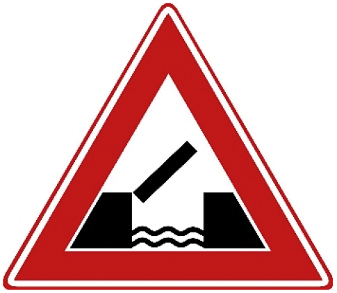 Verkeersbord J15: Beweegbare brug