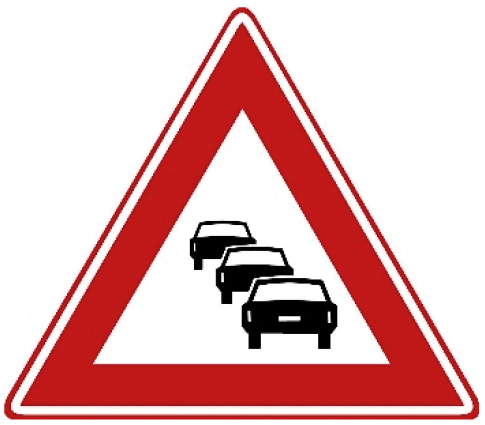Verkeersbord J33: File