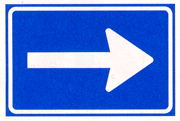 Verkeersbord C4: Eenrichtingsweg