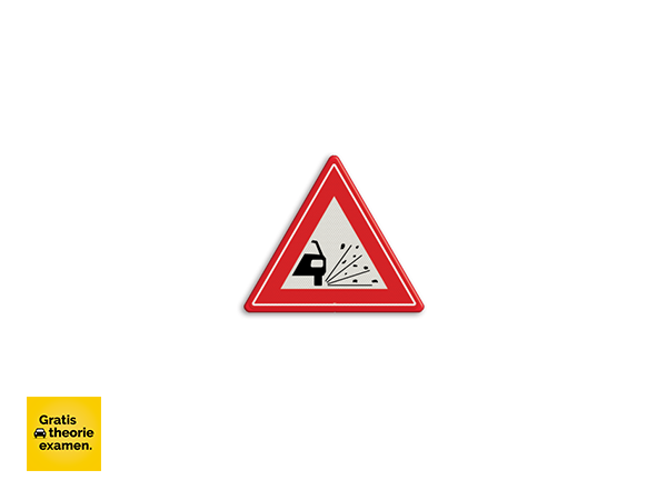 Waarschuw dit bord voor aquaplanning?