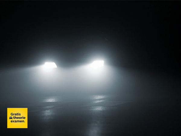 Bij nacht mag je geen groot licht voeren: