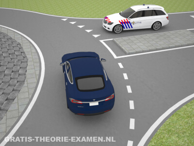 Moet je het voertuig voor laten gaan?